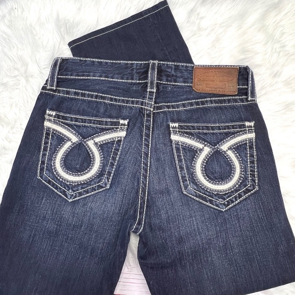 👖|•BIG⭐️STAR•| Pioneer Bootcut Jeans Size 33x31👖 - Picture 4 of 13
